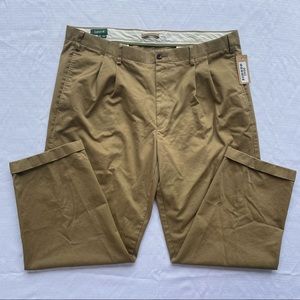 Men's Orvis Size 42 Ultimate Khakis Pleated Cuffed   #0042